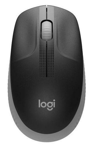 logitech Mouse Wireles LOGITECH M190, USB, 1000 DPI (Negru/Gri)