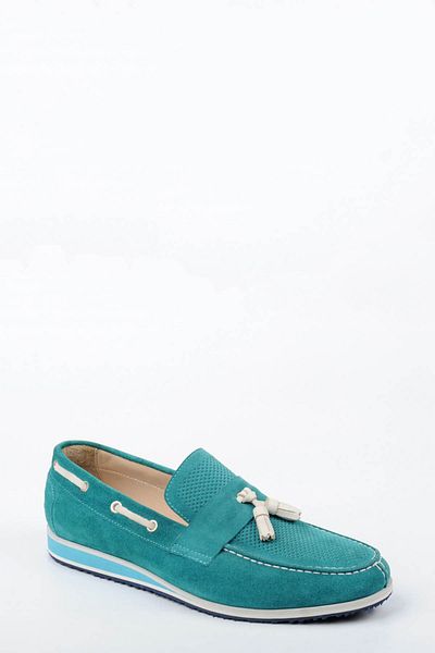 DOKA Men's Loafer Turquoise 183295