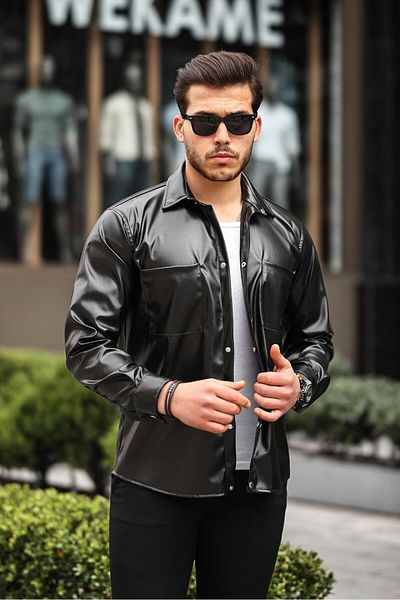 Fk class Men's Leather Jacket