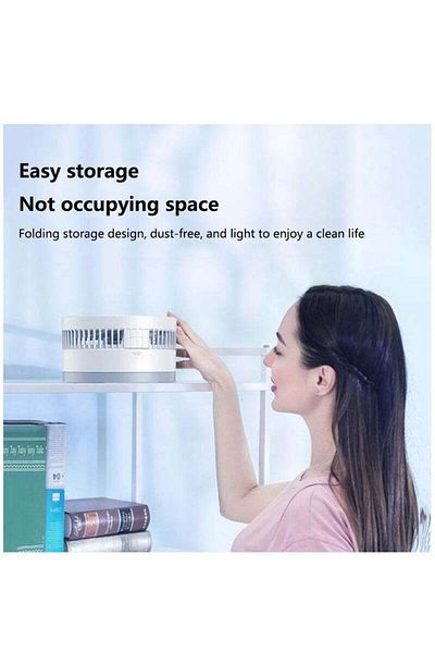 COOYA Floor Fan, Super Quiet, 4 Wind Speeds, Floor Fan and Table Fan 2 in 1, Suitable for Home Bedroom