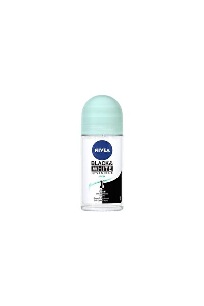 NIVEA Roll-on Kadın 50 Ml.ınvisible Black&wh.fresh X 6 Adet