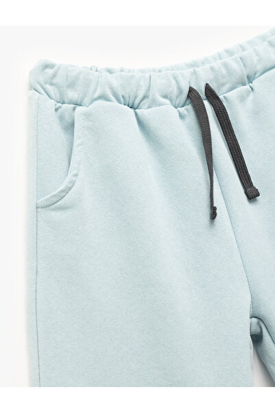 Koton Pamuklu Yan Cepli Beli Bağcıklı Basic Şort