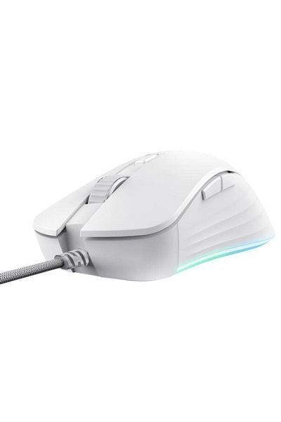 Trust Mouse Gaming Optic Trust GXT924W YBAR+, 25600 DPI (Alb)