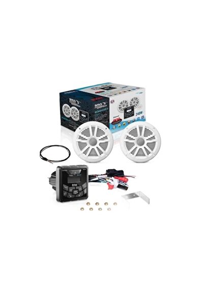 BOSS MCKGB450W.6 USB AUX Girişli Bluetoothlu Hoparlörlü Marin Teyp Seti