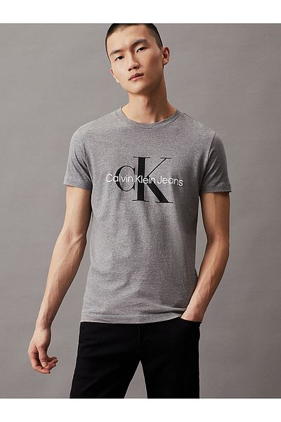 Calvin Klein Slim Fit Crew Neck Cotton Men's T Shirt J30j320935 P2d