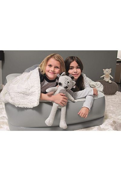 BESTWAY Restaira Single Airbed 191 x 97 x 38 cm with Built-in Electric Pump