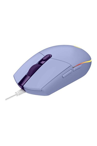 logitech Mouse pentru jocuri Logitech G203 LightSync, iluminare RGB, USB (Mov)
