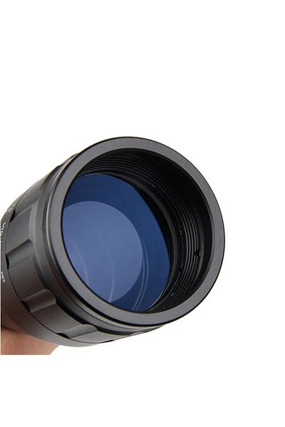 Depox Airsoft Riflescope, 6-24x50, Led Beam Target, Metal, 39.5 Cm, Black