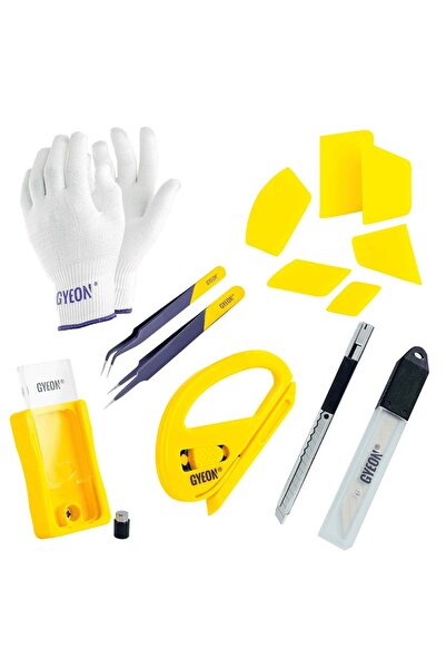 Gyeon Q²M PPF Installer Kit PPF Folyo Cam Filmi Uygulama Aparat Seti - 14 Parça