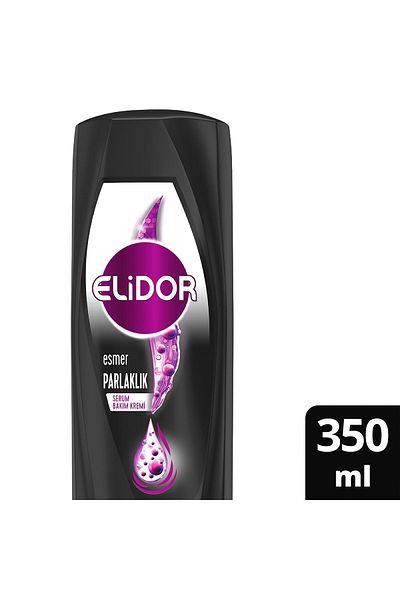 Elidor Superblend Serum Hair Care Cream Brown Shine Vitamin E Chia Seed Oil Keratin 350 Ml