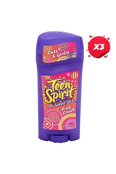 Lady Speed Stick X3 - LADY SPEED STICK ANTIPERSPIRANT STICK 65G PINK CRUSH