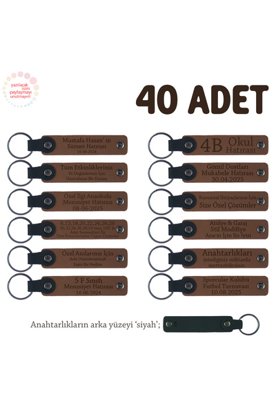 Asortishey Set of 40 Keycaps for Businesses in the Automotive Industry, Custo...