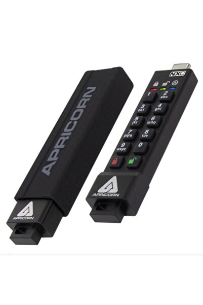 Apricorn Stick USB Apricorn Aegis Secure Key 3NXC, 64GB, USB 3.2 (Negru)