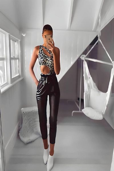 Fashiontayt Leather Pants