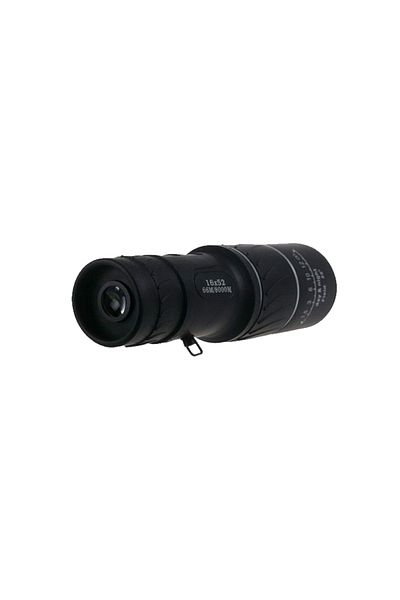 Depox Camping And Hunting Scope, Monocular, 16x52, Black, Case Included