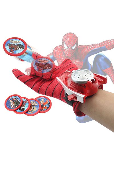 Depox Manusa Spiderman pentru copii cu discuri