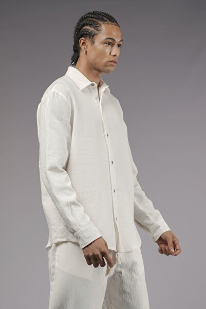 Butik Trend Biz Muslin Fabric Regular Fit Shirt