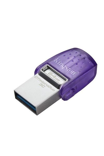 Kingston Stick USB Kingston DTDUO3CG3/64GB, MicroDuo, 64GB, USB 3.0 (Mov)