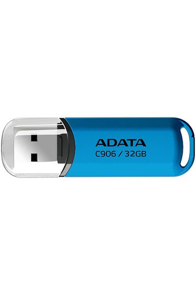 Adata ADATA C906 USB Stick, 32GB, USB 2.0, Blue