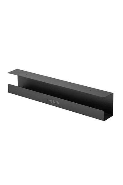 LogiLink Organizator cabluri LOGILINK pentru gestionare cabluri, din otel, Negru
