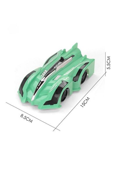 COOYA USB Charging Remote Control, Wall Climbing Racing Car, LED Light 8.5 x 15 x 5.5cm