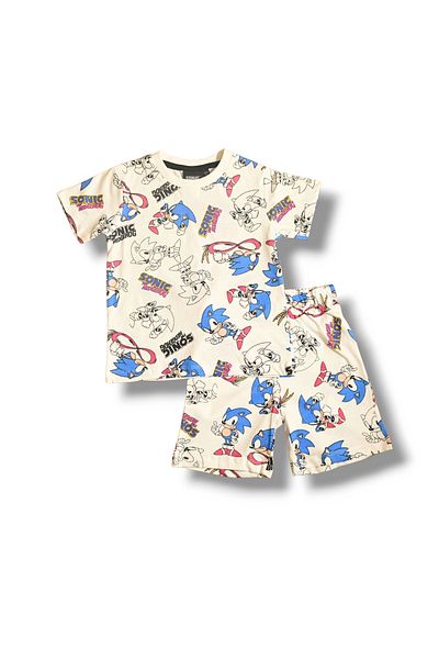 Sonic - BOYS T-SHIRT & SHORT SET
