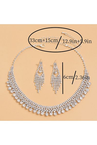 Flaner Paris Accessorize مجموعة مجوهرات هيرا شاين للنساء