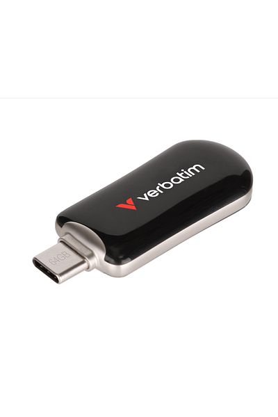 Verbatim Stick USB Verbatim Plectra 30224, 64GB, USB-C (Negru)