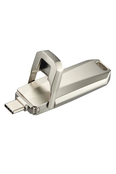Hama Stick USB Hama Uni-C Deluxe, USB-C, 256GB (Argintiu)
