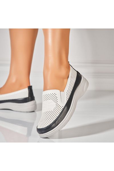 Joana Pantofi dama casual Albastri din Piele Ecologica Darla