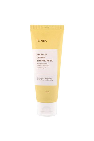 iUNIK iUNIK Propolis Vitamin Sleeping Mask 60ml - Mască de față de noapte hidratantă-regeneratoare