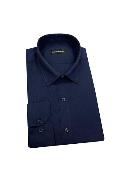 ATİLLA ÖZER Мъжка риза с дълъг ръкав Atilla Ozer Slim Fit - 6851