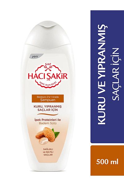 Hacı Şakir Almond 500 ml Shampoo