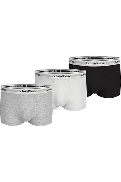 Calvin Klein Men Multicolored Pack of 3 Trunks