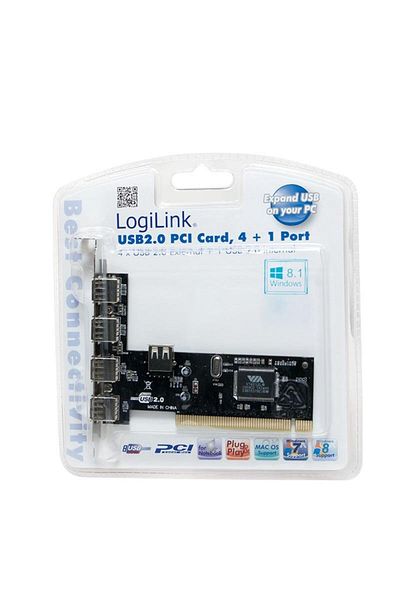 LogiLink Card adaptor Logilink PC0028 PCI la 4+1 porturi USB 2.0
