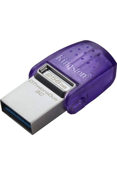 Kingston Memorie USB Kingston DataTraveler microDuo 3C G3, 256 GB, USB-C/ USB-A 3.0