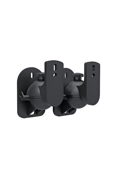 Techly Audio Satellite Wall Mount Set, Adjustable Angle, Techly ICA-SP SS28, Black