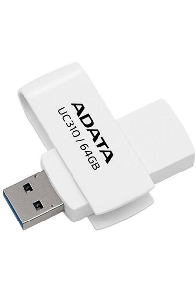 Adata Stick USB ADATA UC310, 64 GB, USB 3.2 Gen 1 (Alb)