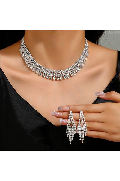 Flaner Paris Accessorize مجموعة مجوهرات هيرا شاين للنساء