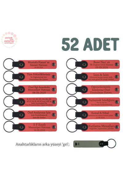 Asortishey To Cinema and Television Department Students, Keychain Set of 52 w...