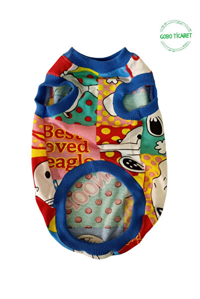 Gobo Snoopy Patterned Blue Outfit Dress - XXLarge/XXL/Size 5