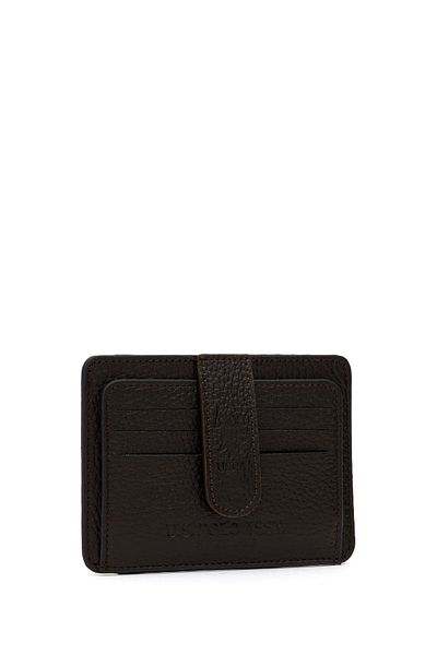 U.S. Polo Assn. حذاء رجالي بحامل البطاقة البني 50305032 -VR029