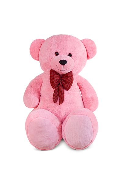 Özgüner Oyuncak 125 cm Large Teddy Bear with Bow Tie - Large Size, New Design