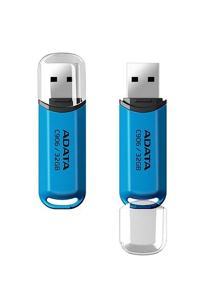 Adata ADATA C906 USB Stick, 32GB, USB 2.0, Blue