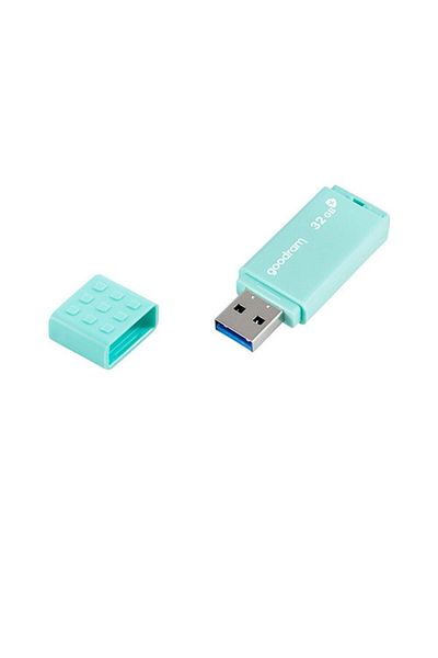 Goodram Memorie USB 3.0, 32 GB, Goodram UME3 Care, cu capac, albastra
