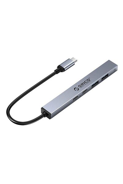 Orico Hub USB Orico BC1-5CP 5 Port-uri PD 60W, Gri