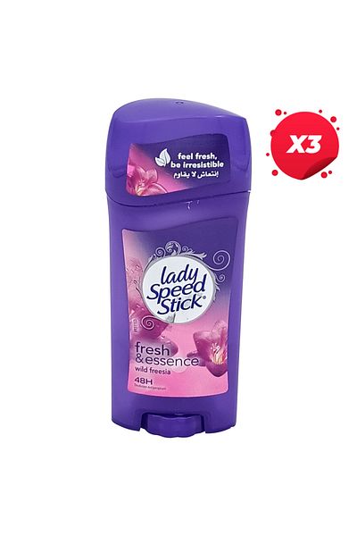 Lady Speed Stick X3 - LADY SPEED STICK ANTIPERSPIRANT STICK 65G WILD FREESIA