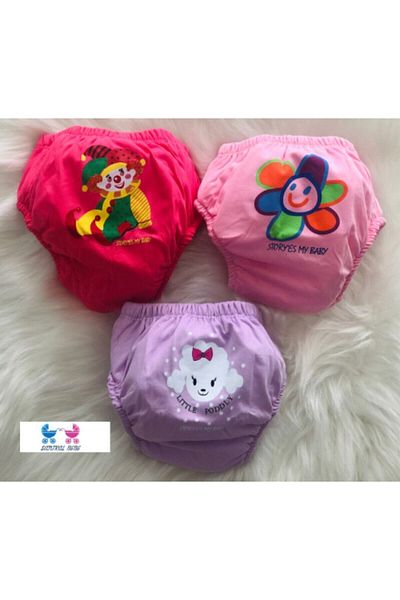 bonbonetti chocolate baby&kids Pantaloni de antrenament din bumbac rezistenti la scurgeri pentru fete de 3-4 ani