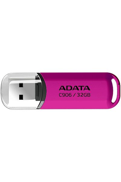 Adata Stick USB ADATA C906, 32GB, USB 2.0, Roz