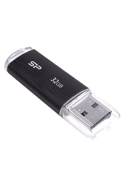 Silicon Power Stick USB Silicon Power Ultima U02, 32GB, USB 2.0 (Negru)